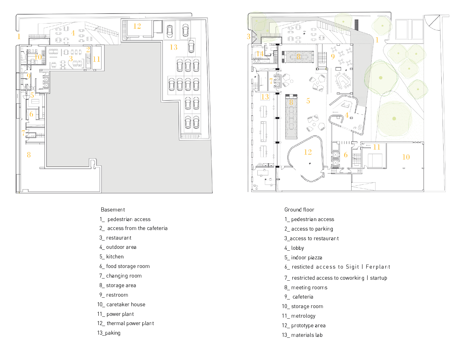 Basement and Ground floor