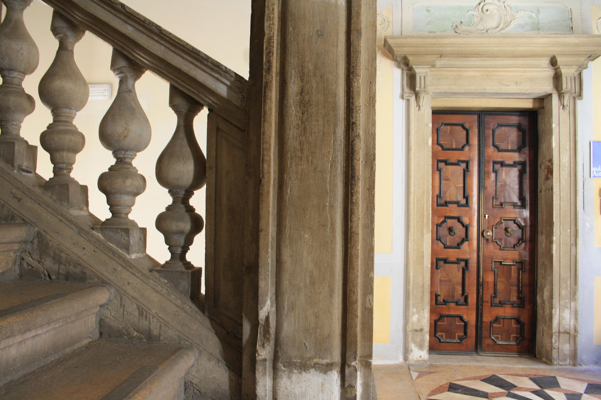 Scalone monumentale all’interno di Ca’ Tron